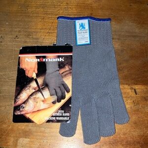 Fillet glove for fish - good used condition, STAINED but may be removable